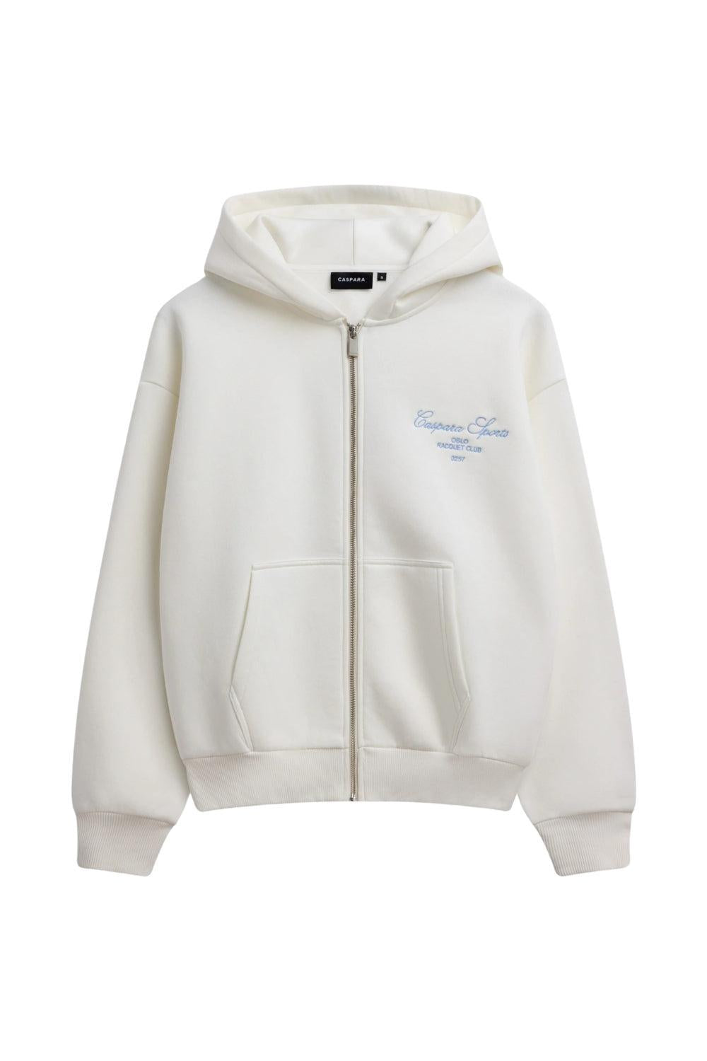 W. Racquet Club Zip Hoodie White