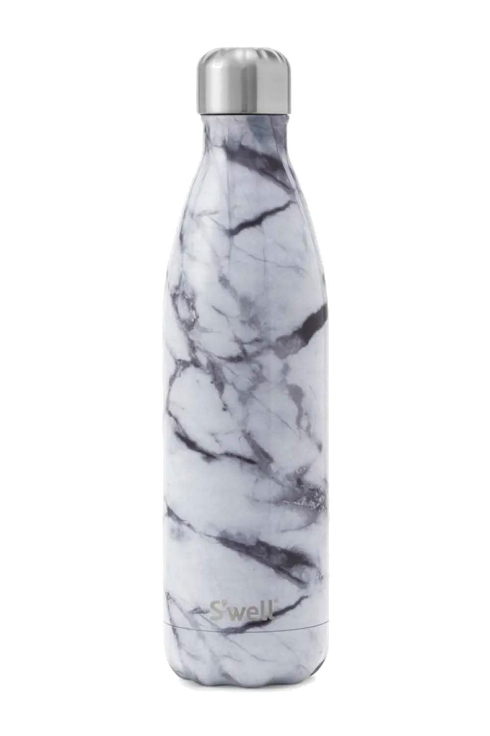White Marble Bottle 25oz 750ml