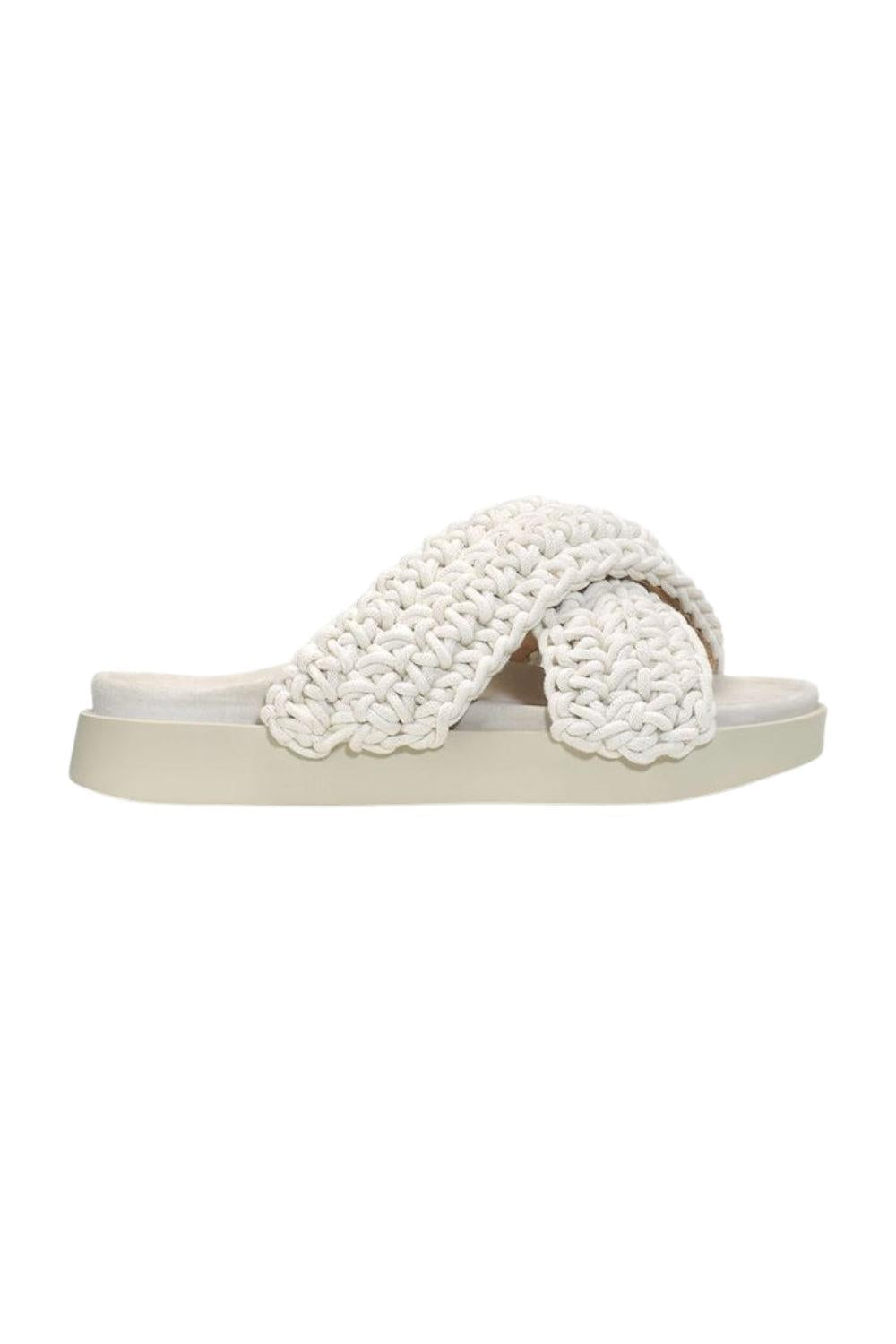 Woven Slipper White