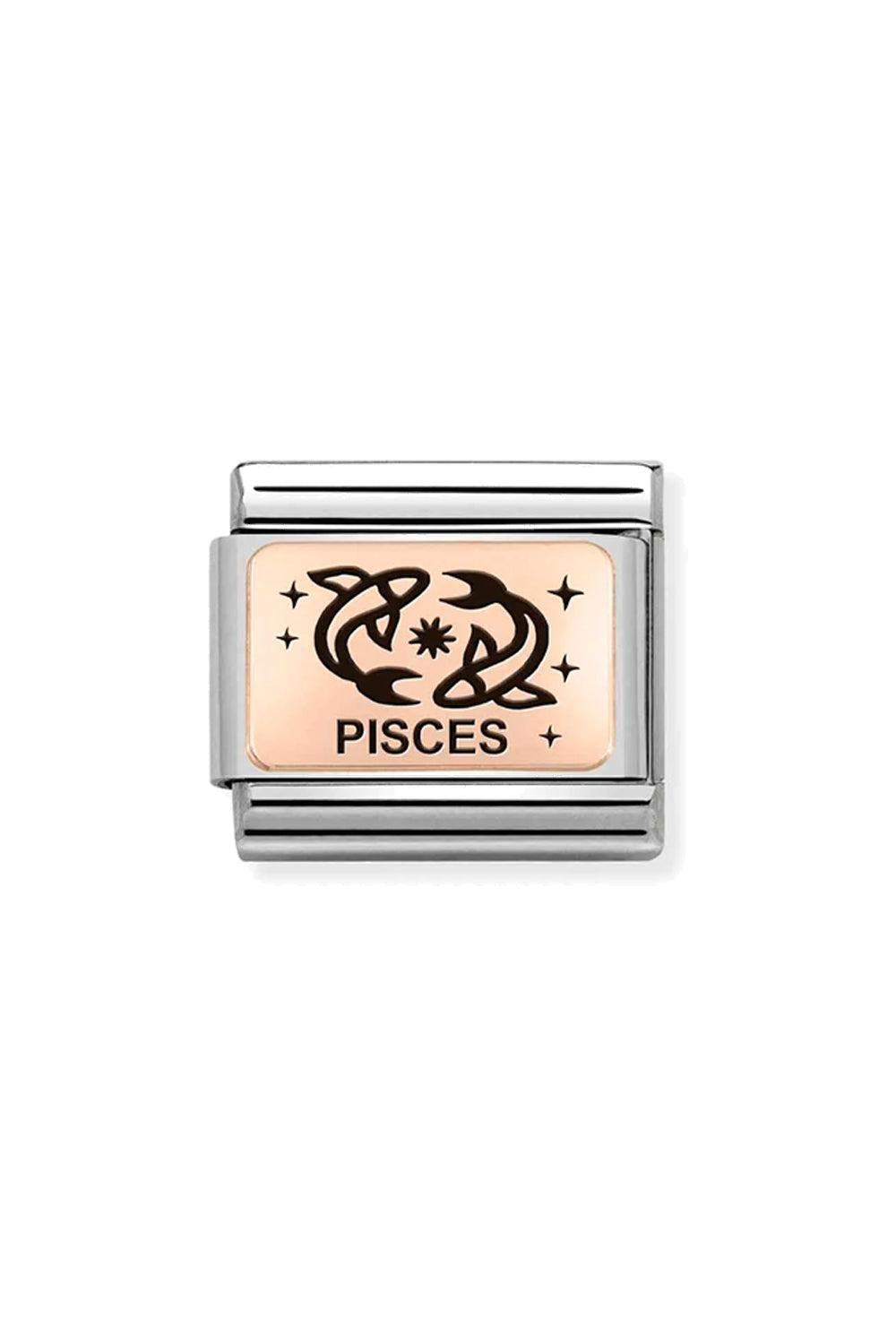 ZODIAC 9K Rose Gold Pisces