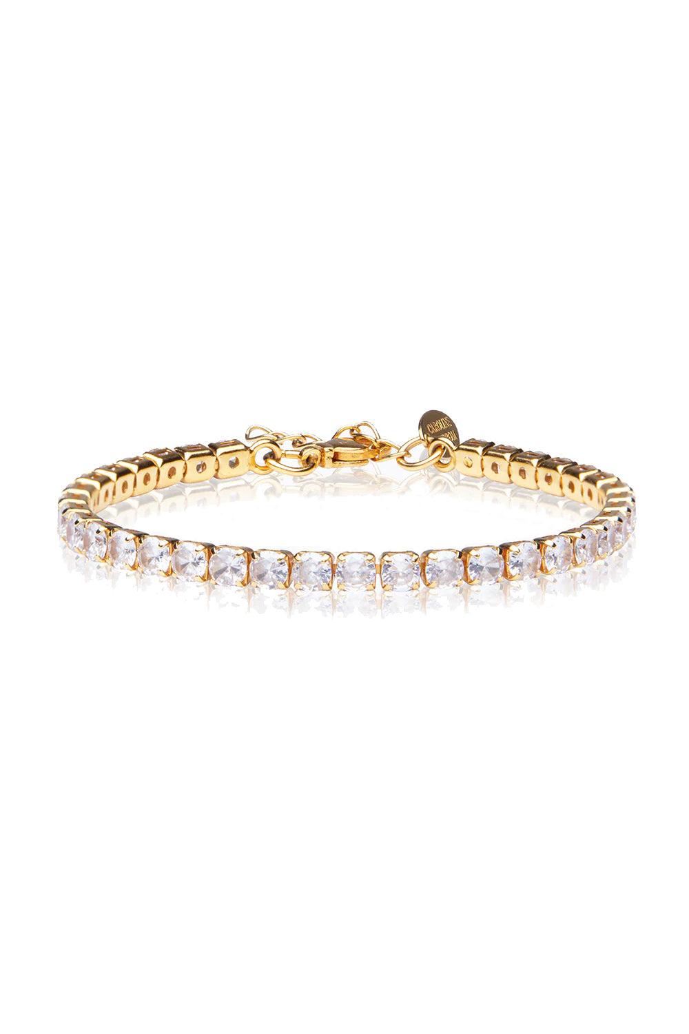 Zara Braclet Gold Crystal