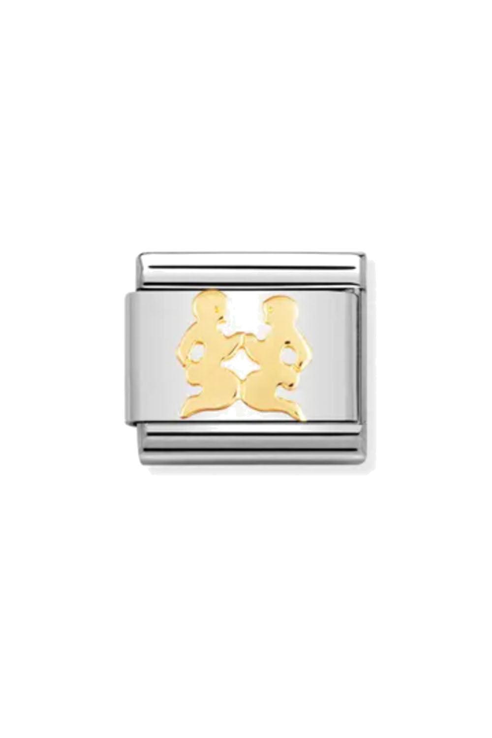 Zodiac 18k Gold Gemini / Tvillingene