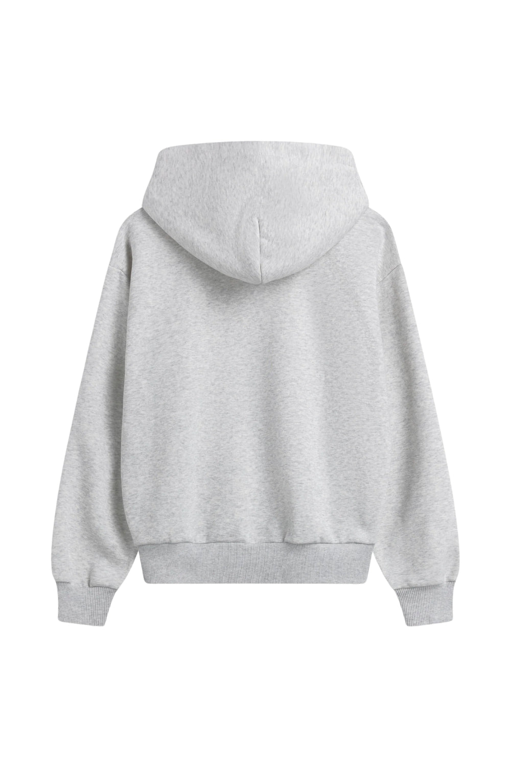 W. CS Zip Hoodie Grey Melange w. Khaki