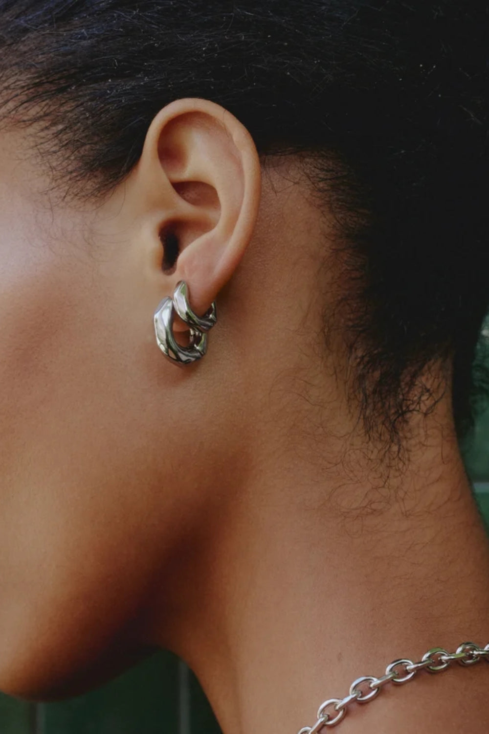 Crystalite Hoops Steel L
