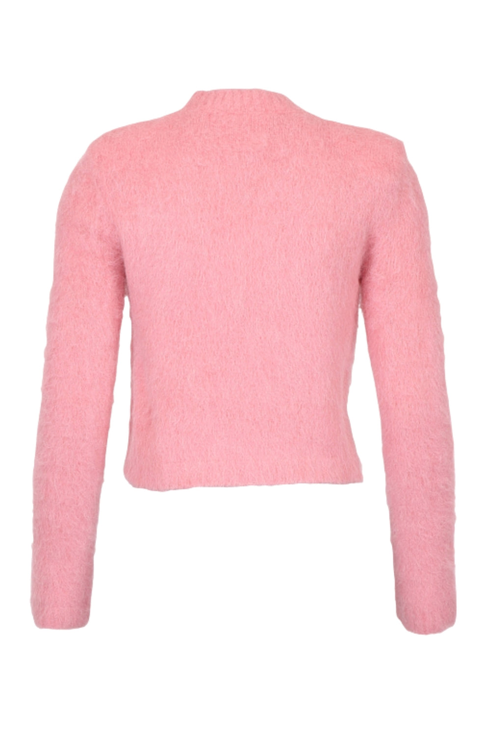 Hairy Knit Sweater Pink