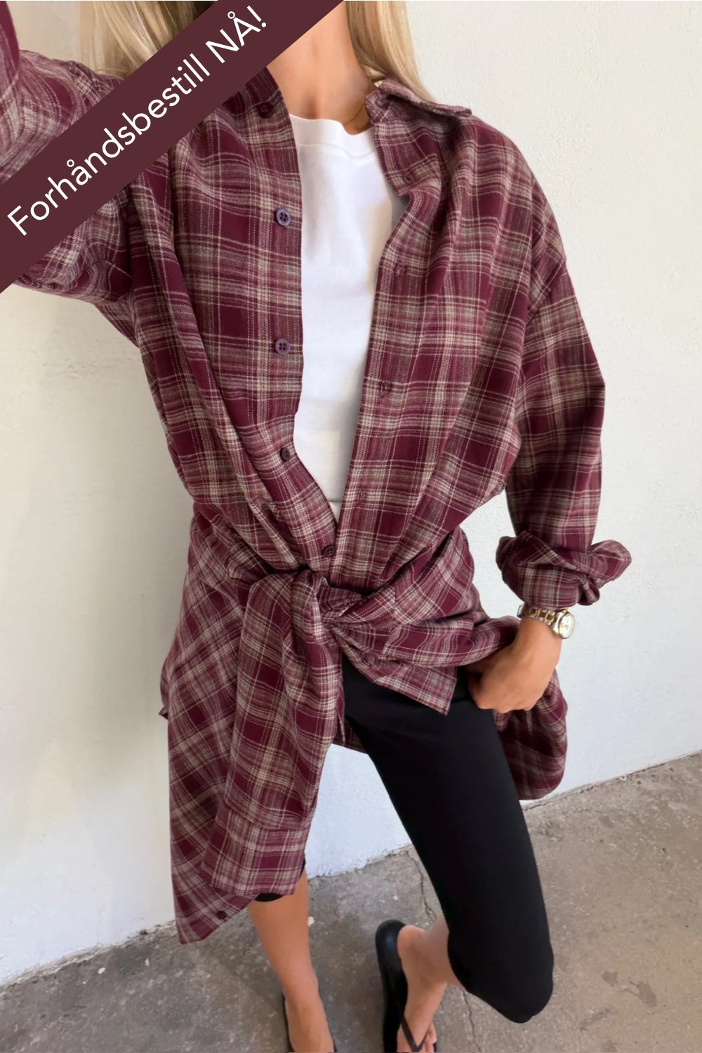 Krista Check Port Shirt