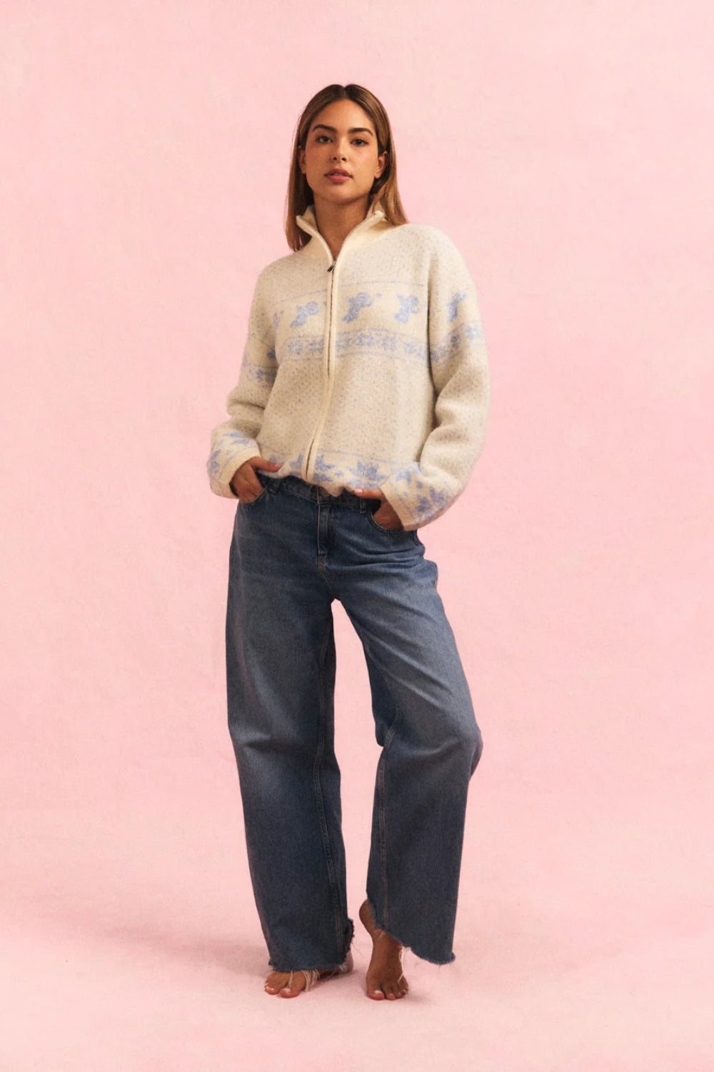 Frost Fleece Blue/Offwhite