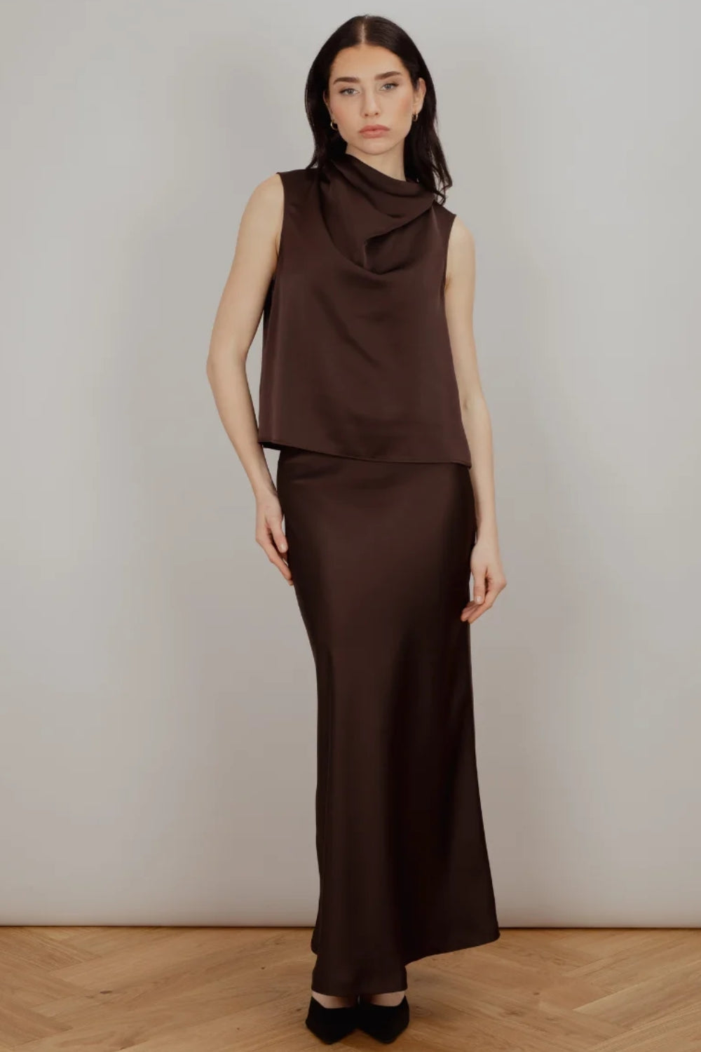 Gamma Skirt Black Coffee