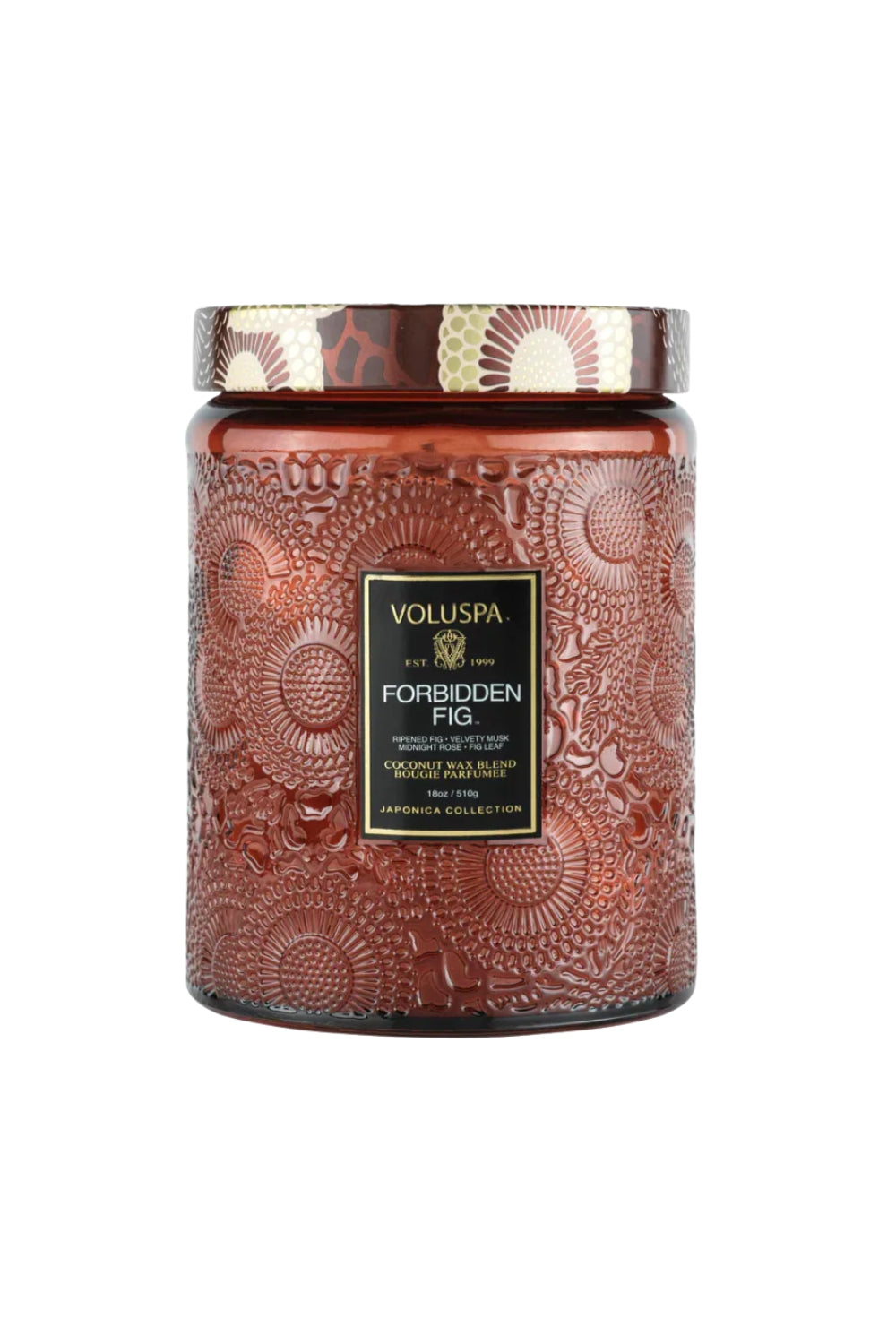 Large Jar Candle 510g Forbidden Fig