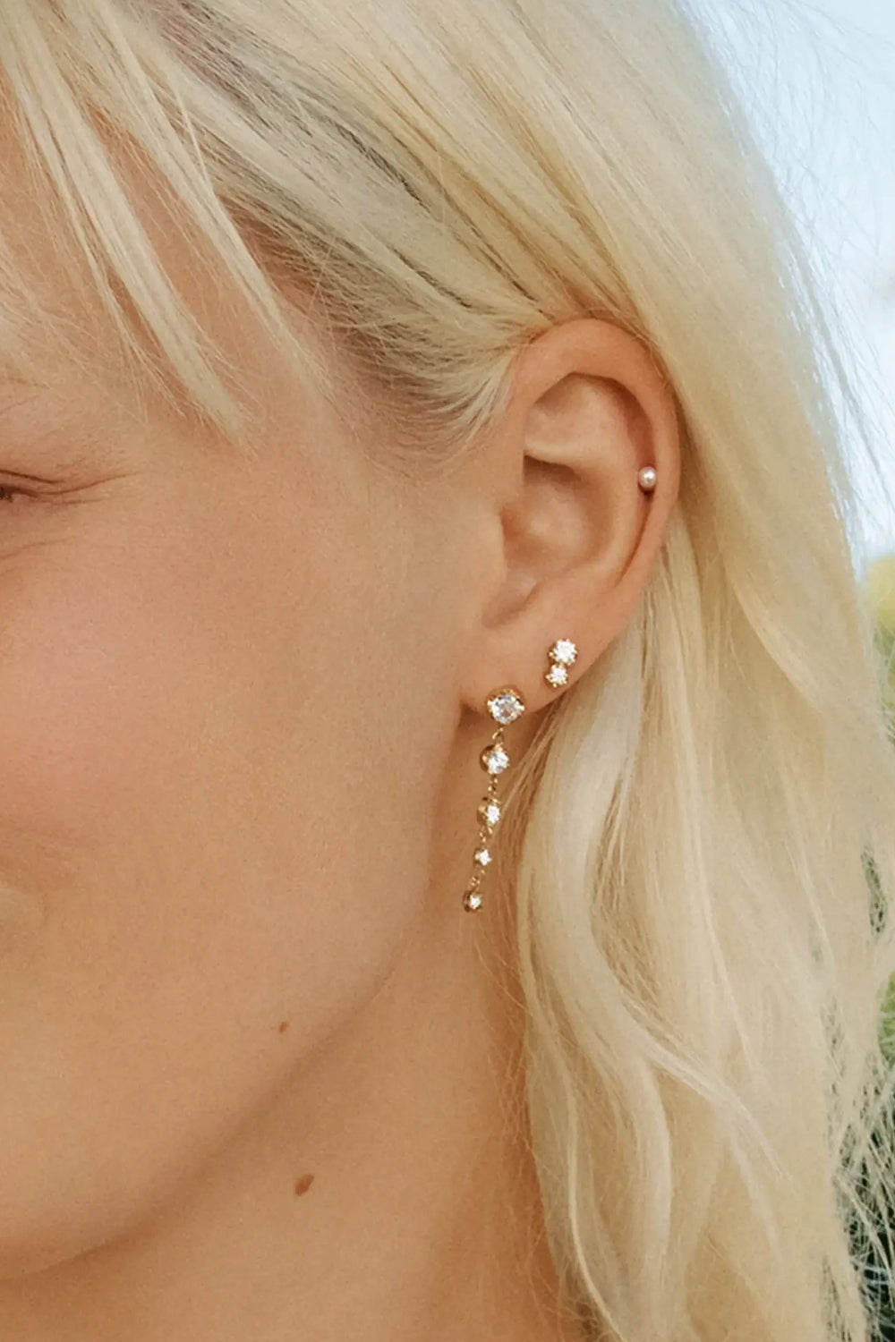 Teeny Studs Gold