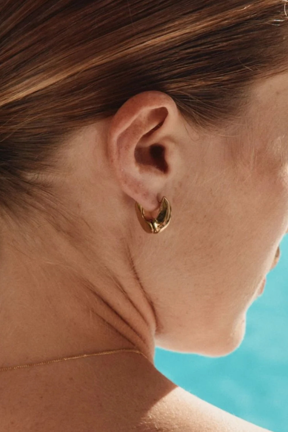 Azura Hoops L Gold