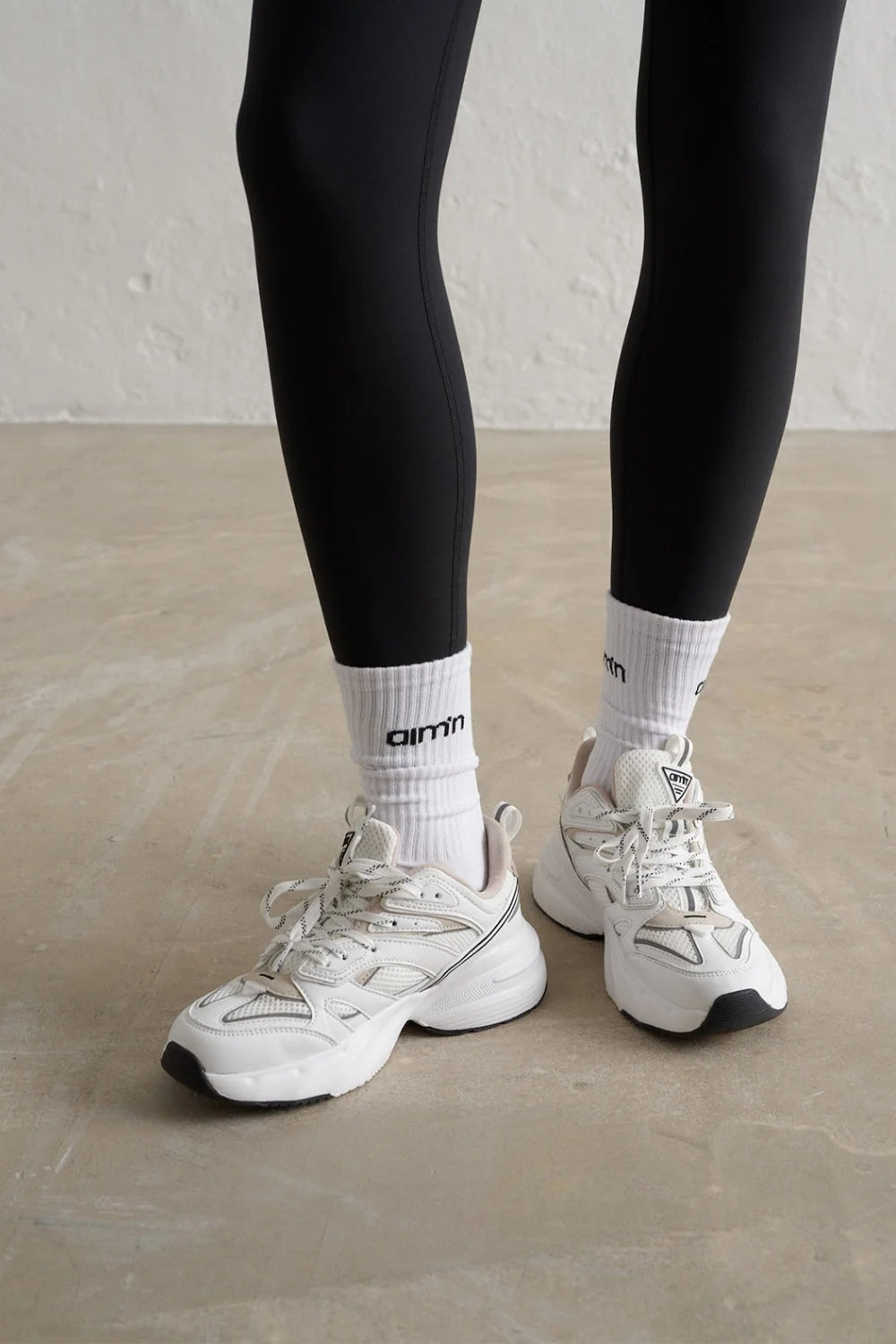 Logo Socks 3-Pack White