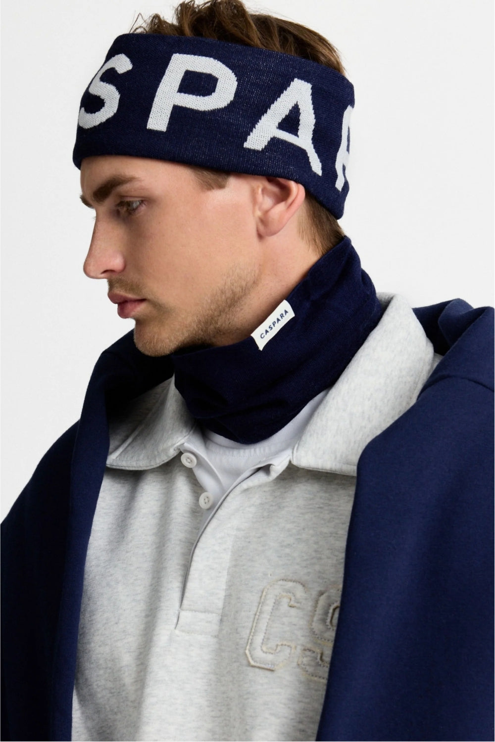 SKI Headband Navy