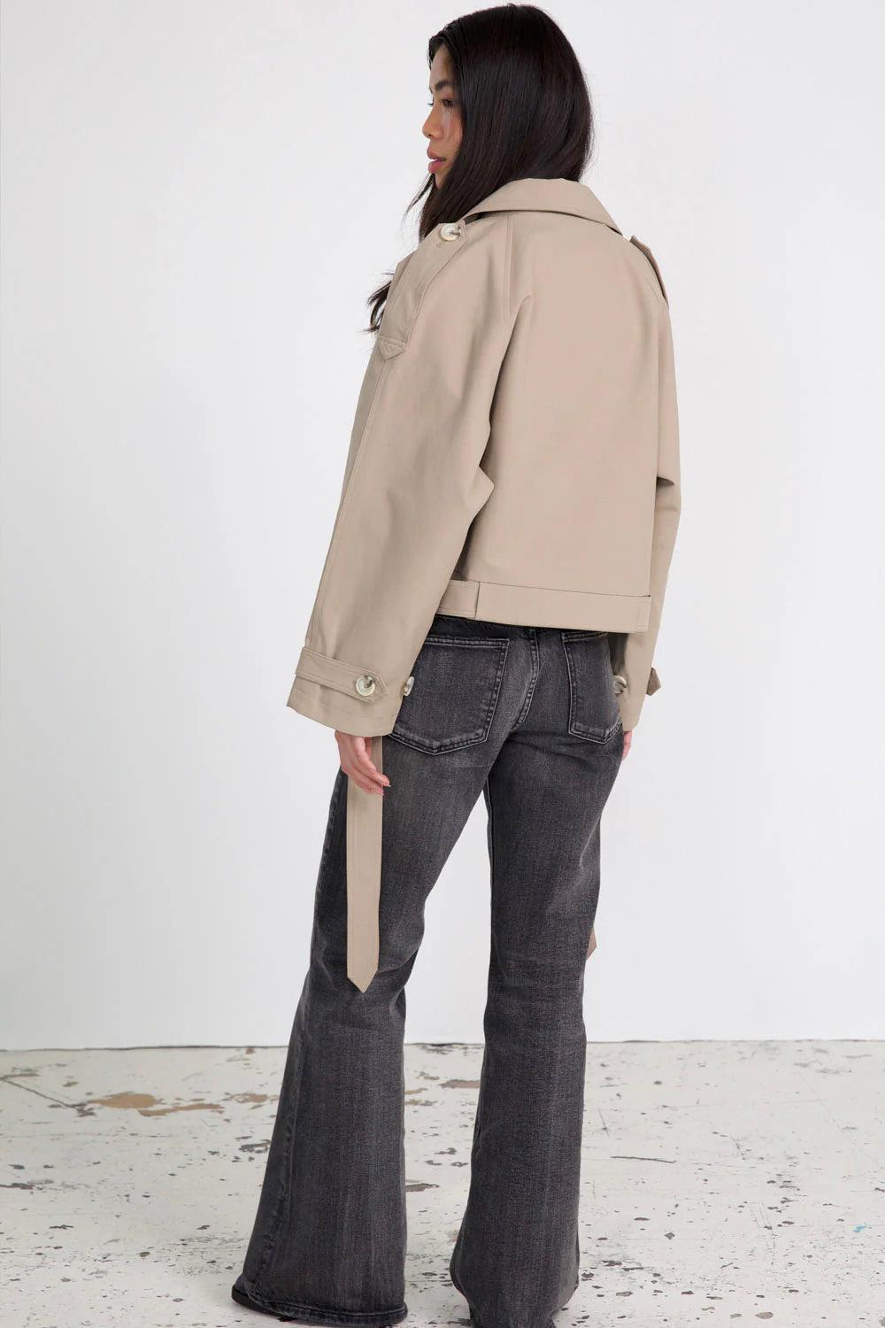 bobby canvas jacket beige