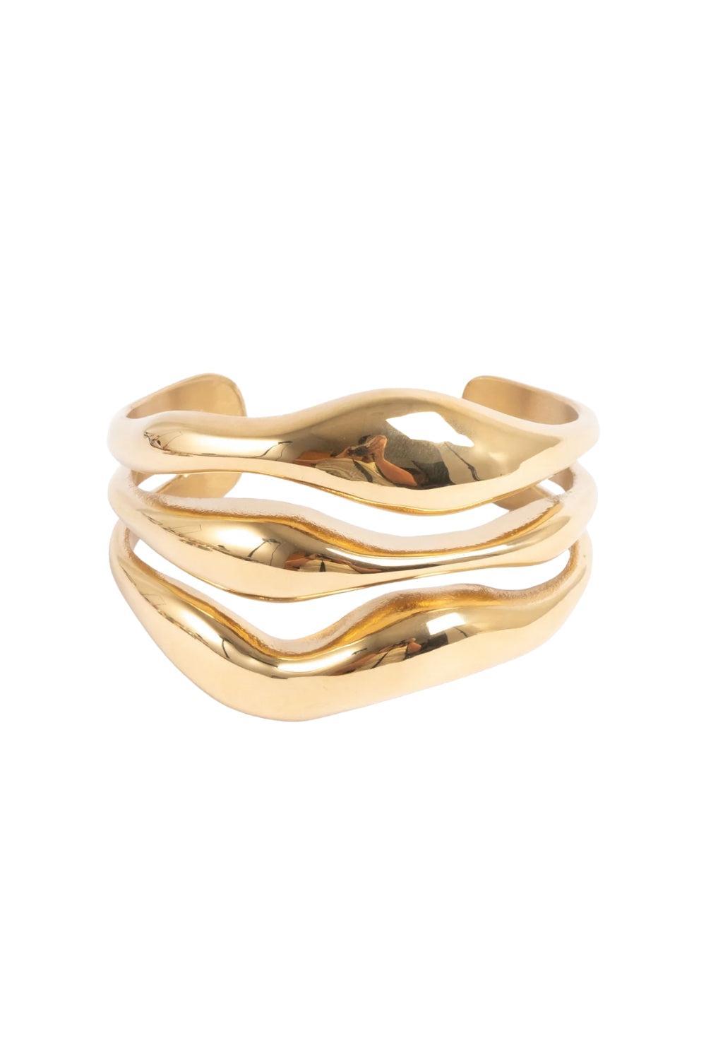 bracelet cuff big waves