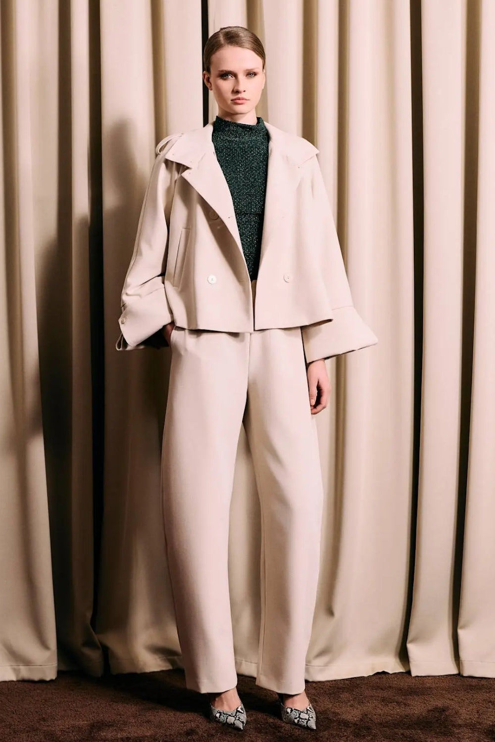 Avenue Trenchcoat Ivory