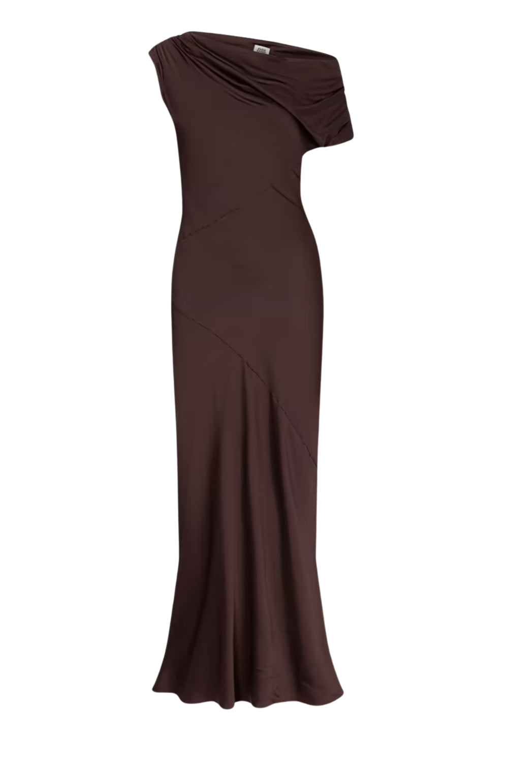 Vanessa Satin Dress Mocha Brown