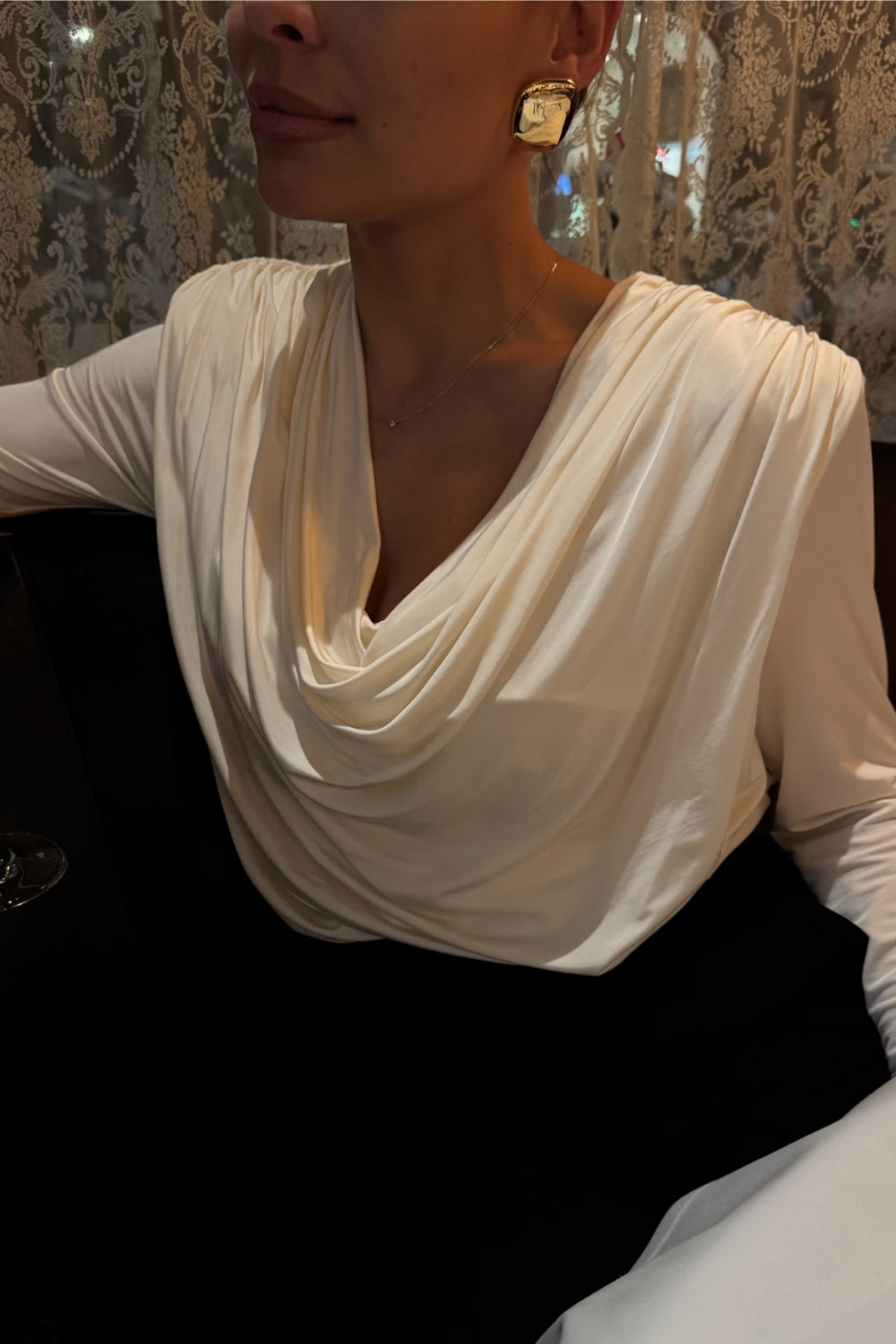 Lume Top Ivory