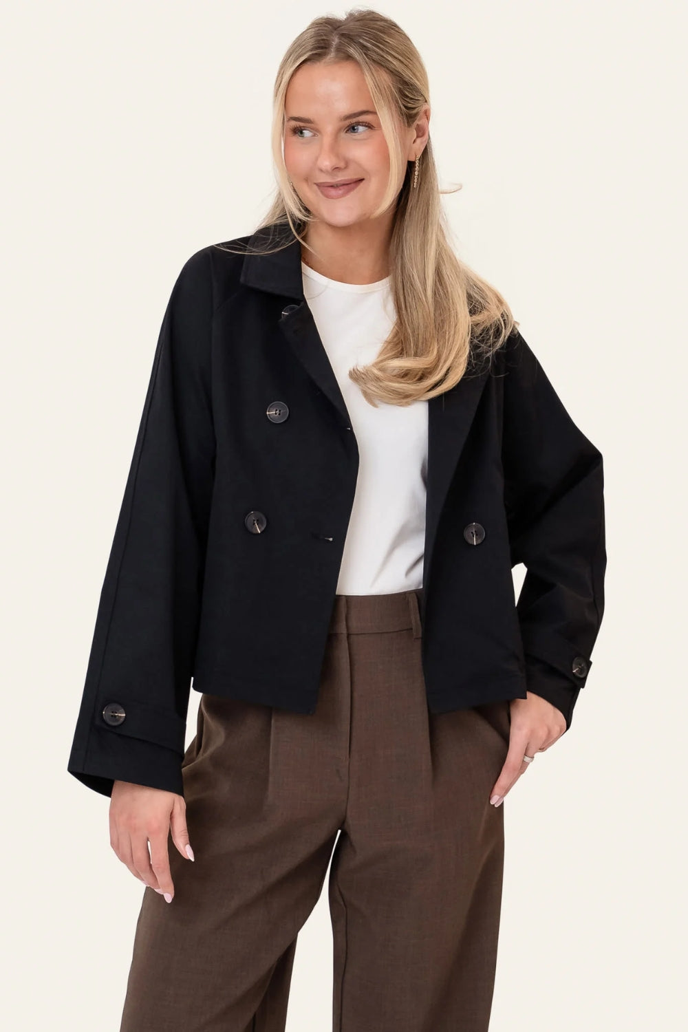 LunaIc Trenchcoat Core Black