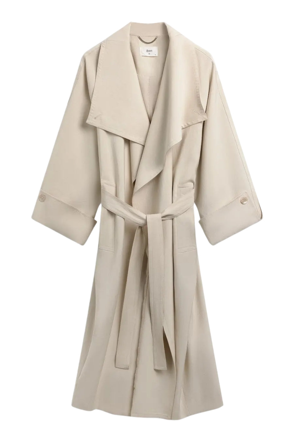 Atari Oversized Trenchcoat Dove White