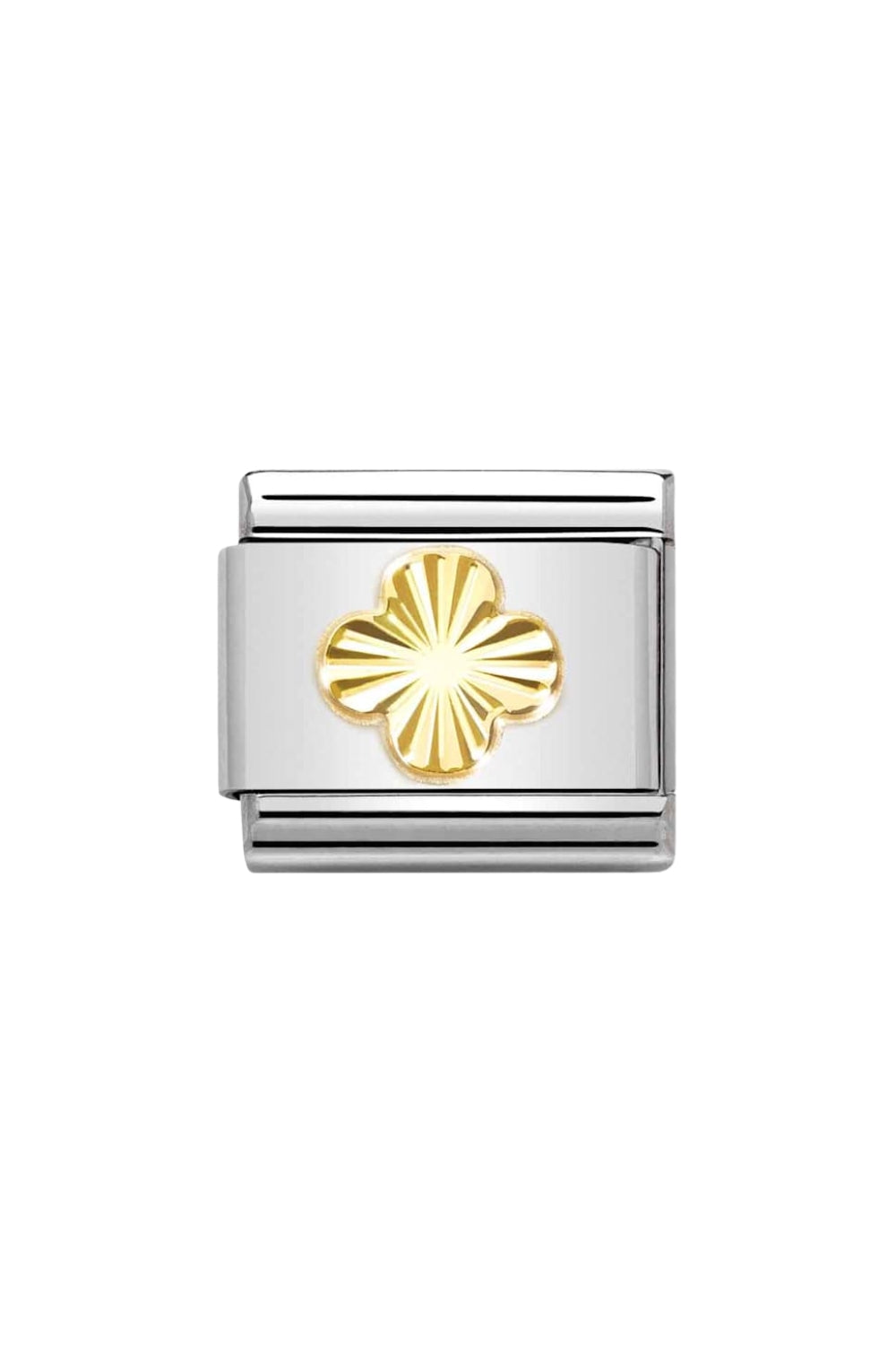 Symbols 18K Gold Diamond Coated Four-Leaf Clover