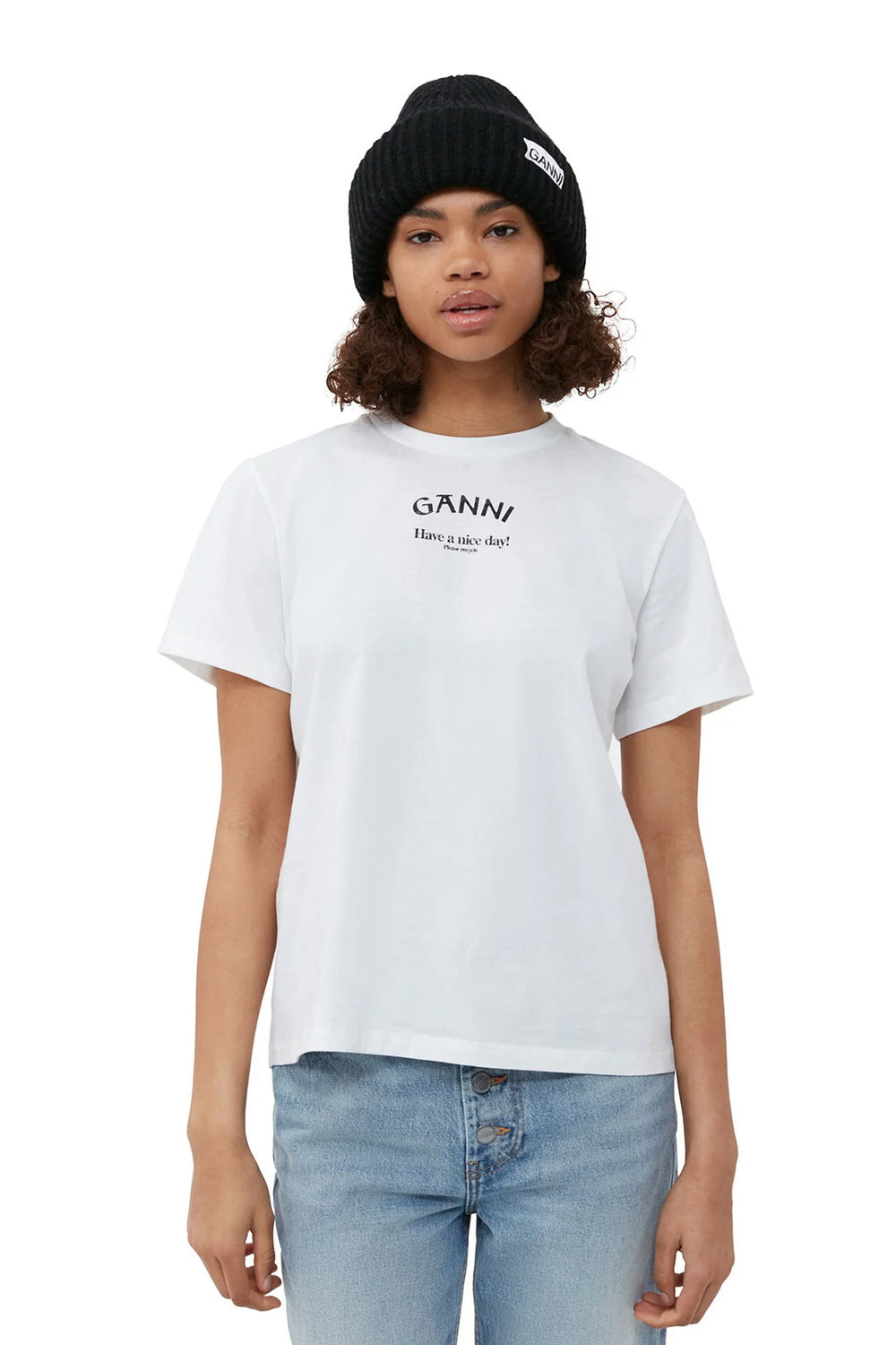 Structured Rib Beanie Black