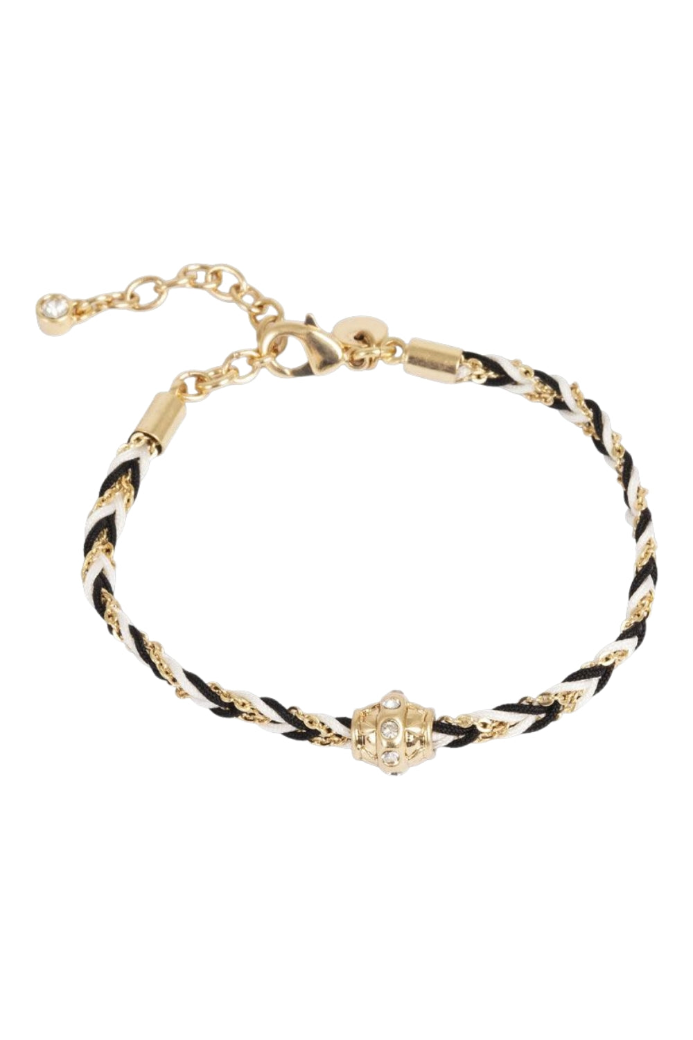 Nomad Flettet Hematite black Bracelet