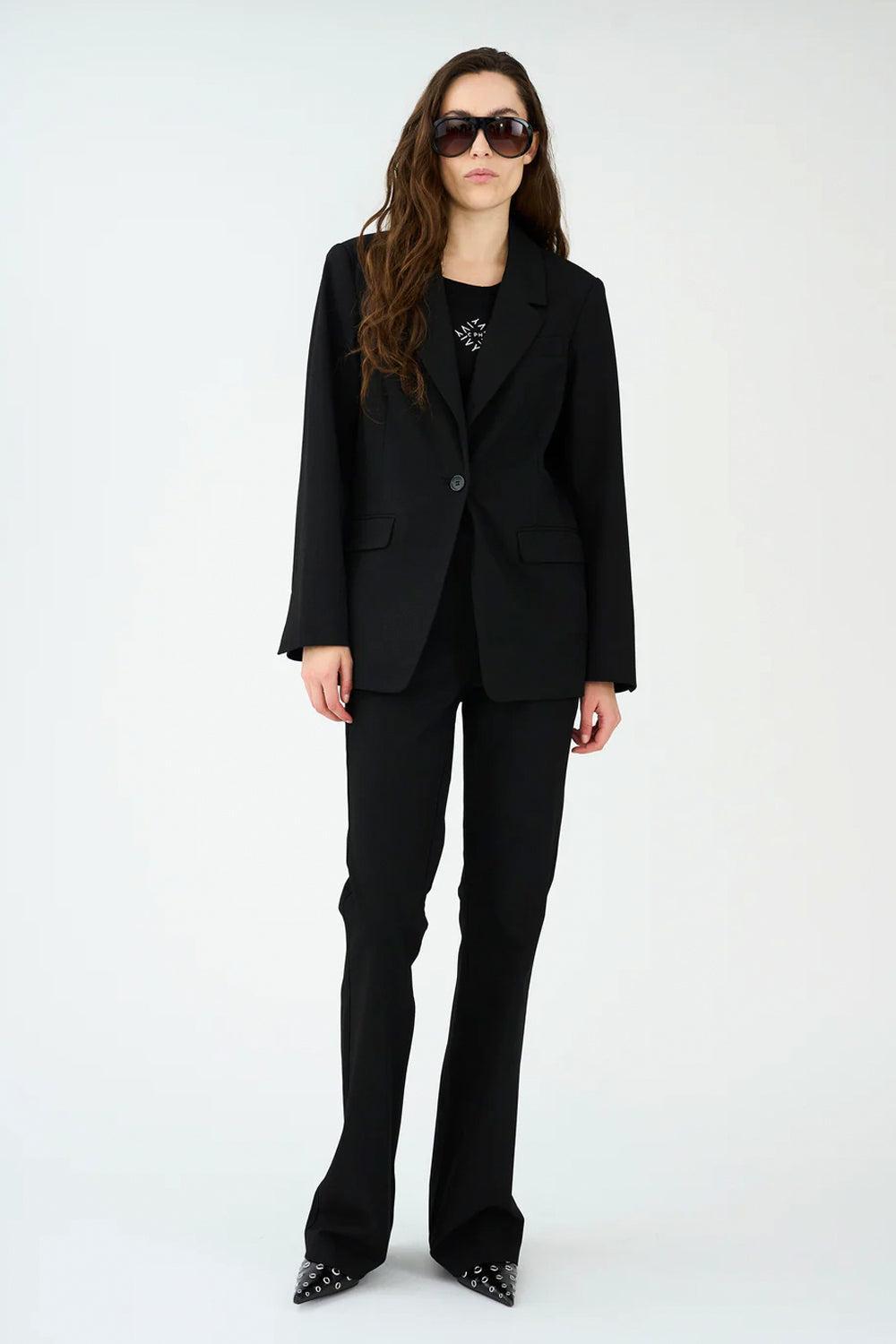 Andrea Flare Pant Black 32"