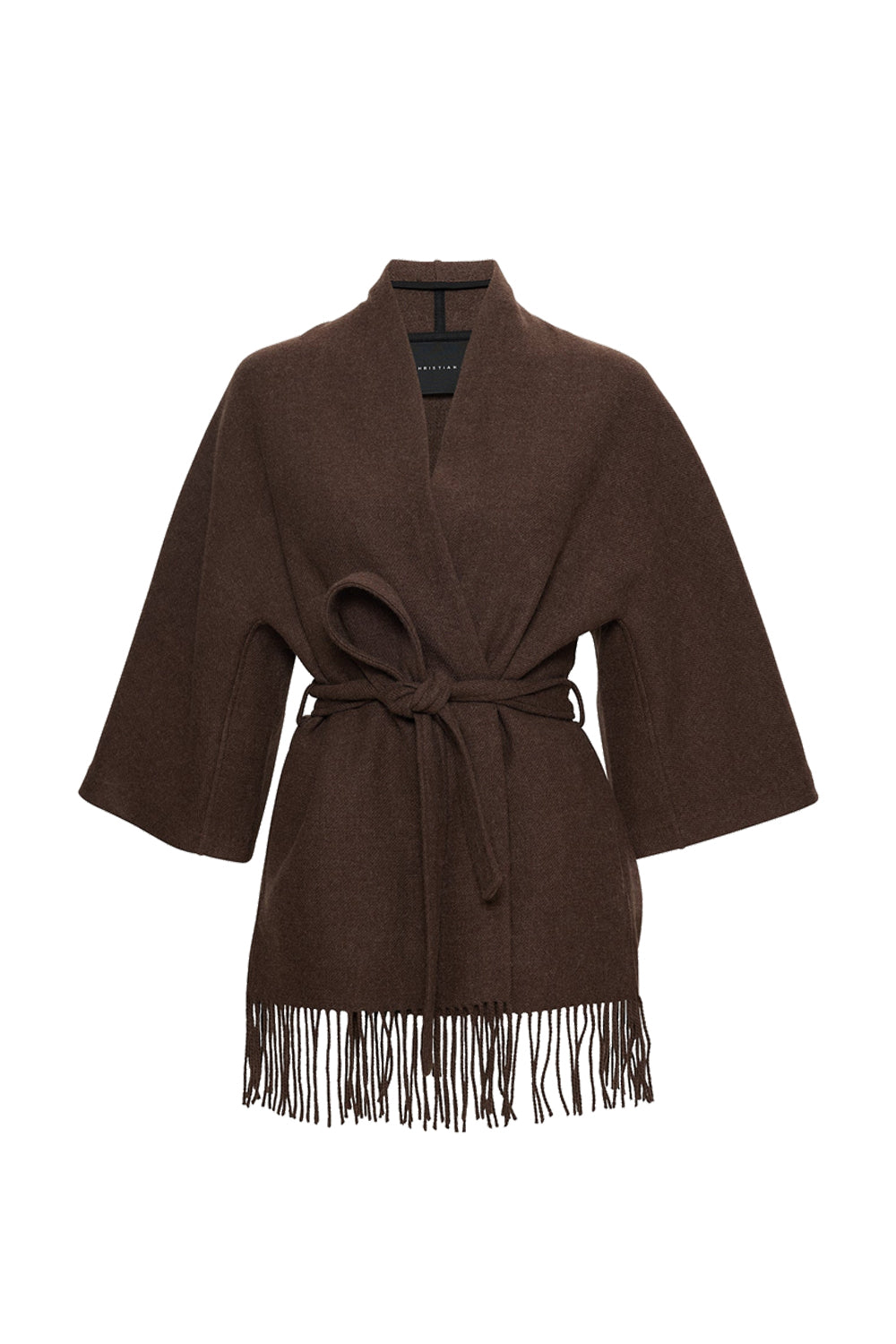 Akila Lambswool Jacket Brown