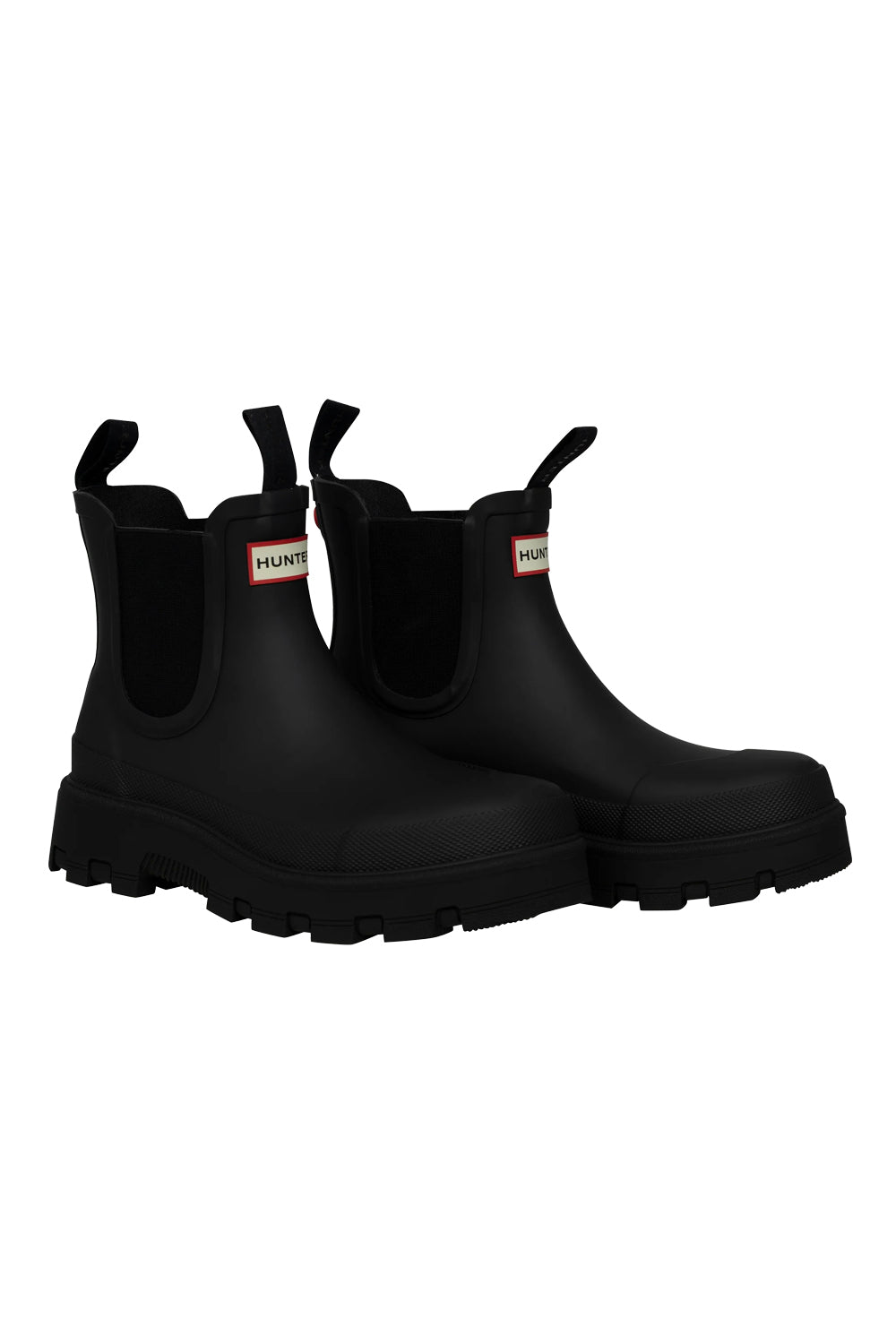 Unisex Elements Elastic Chelsea Boot Black