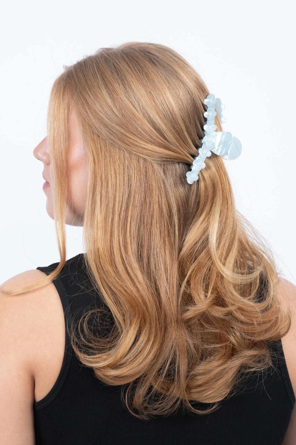 Bright Flower Sunny Clip Paste Blue