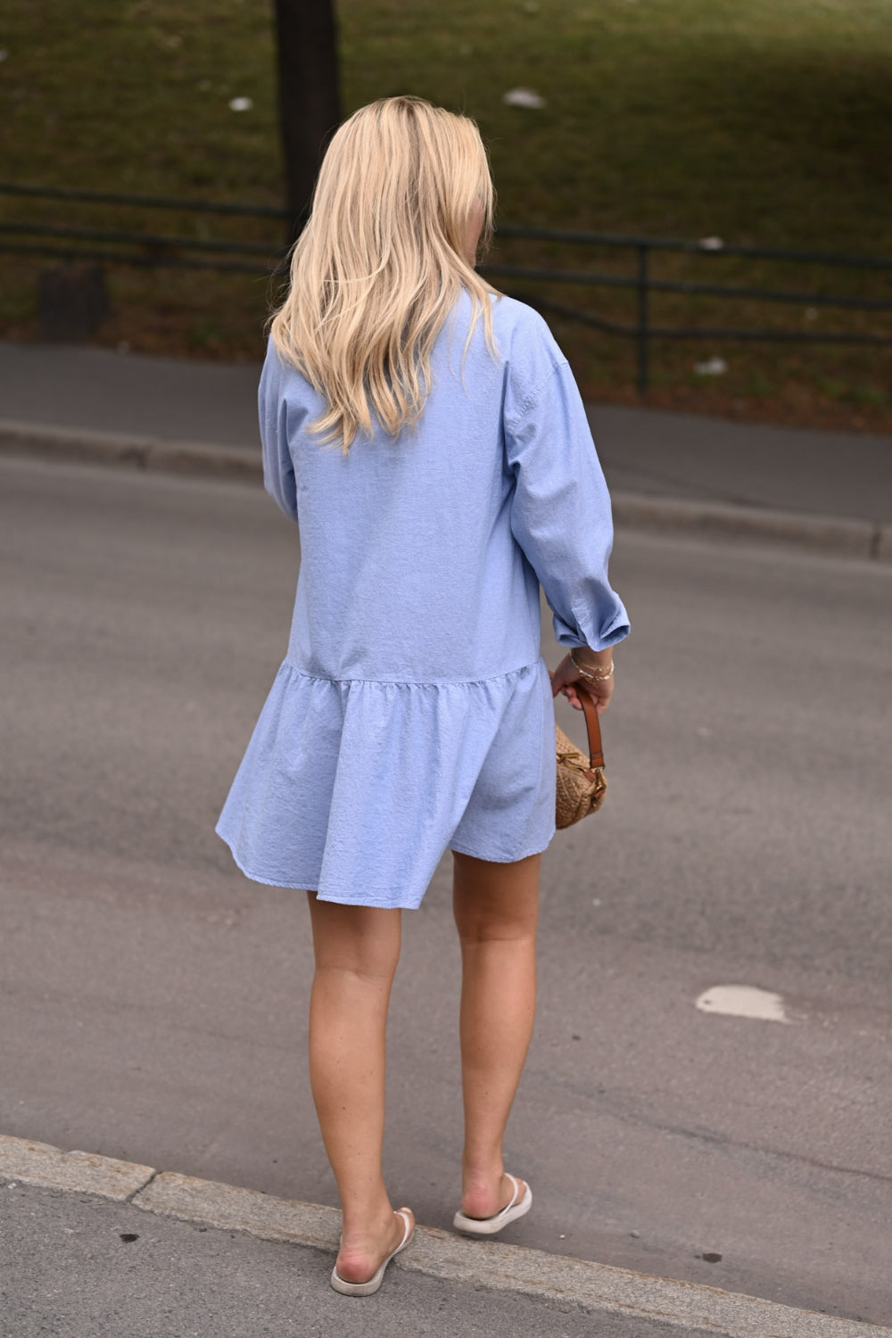 San Remo Chambray Lt Blue