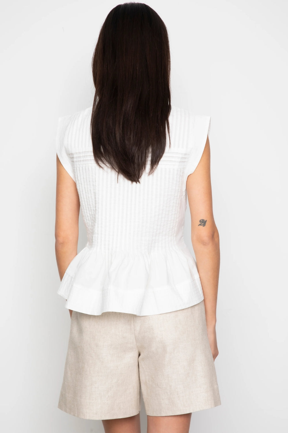 Mavie Top White