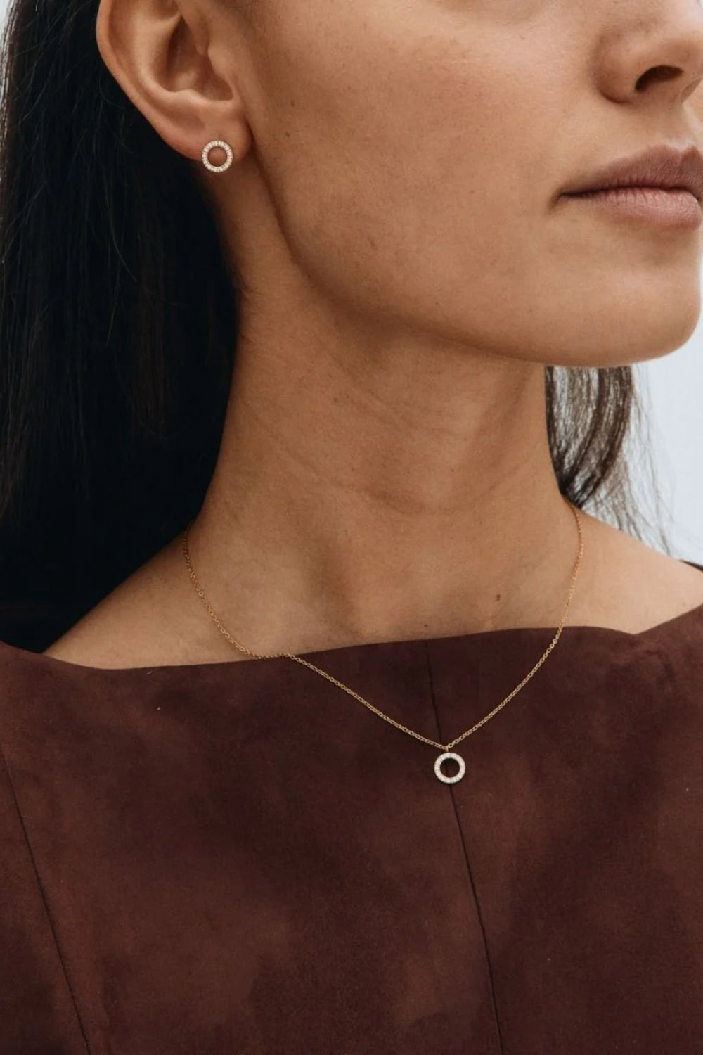 Glow Necklace Mini Gold