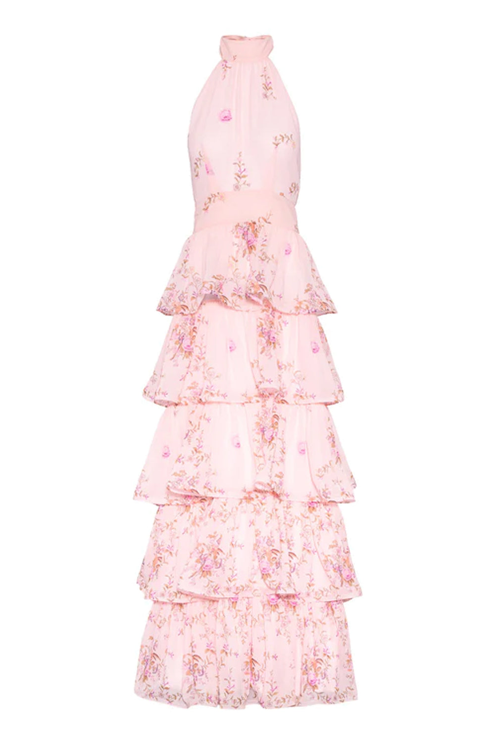 Angeline Maxi Dress Blush Bloom