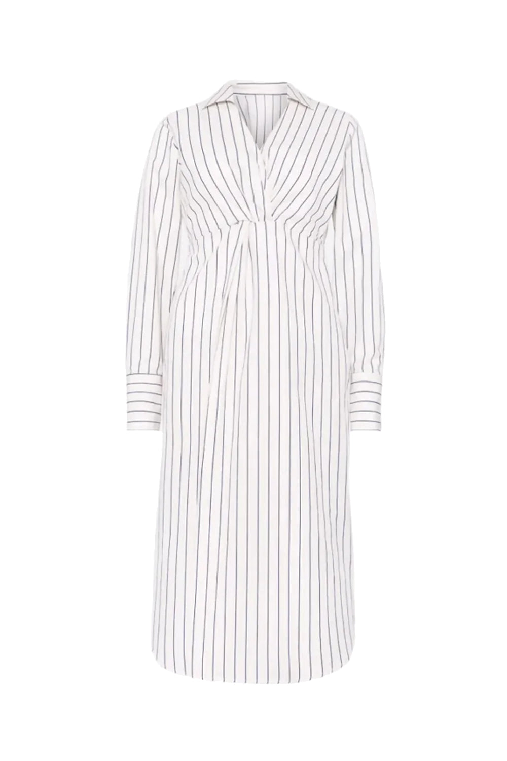 Livia Dress Cream Stripe