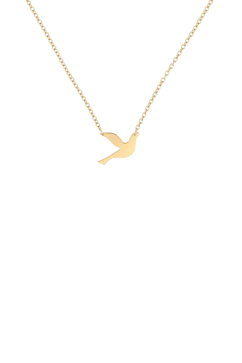 Dove Necklace Gold
