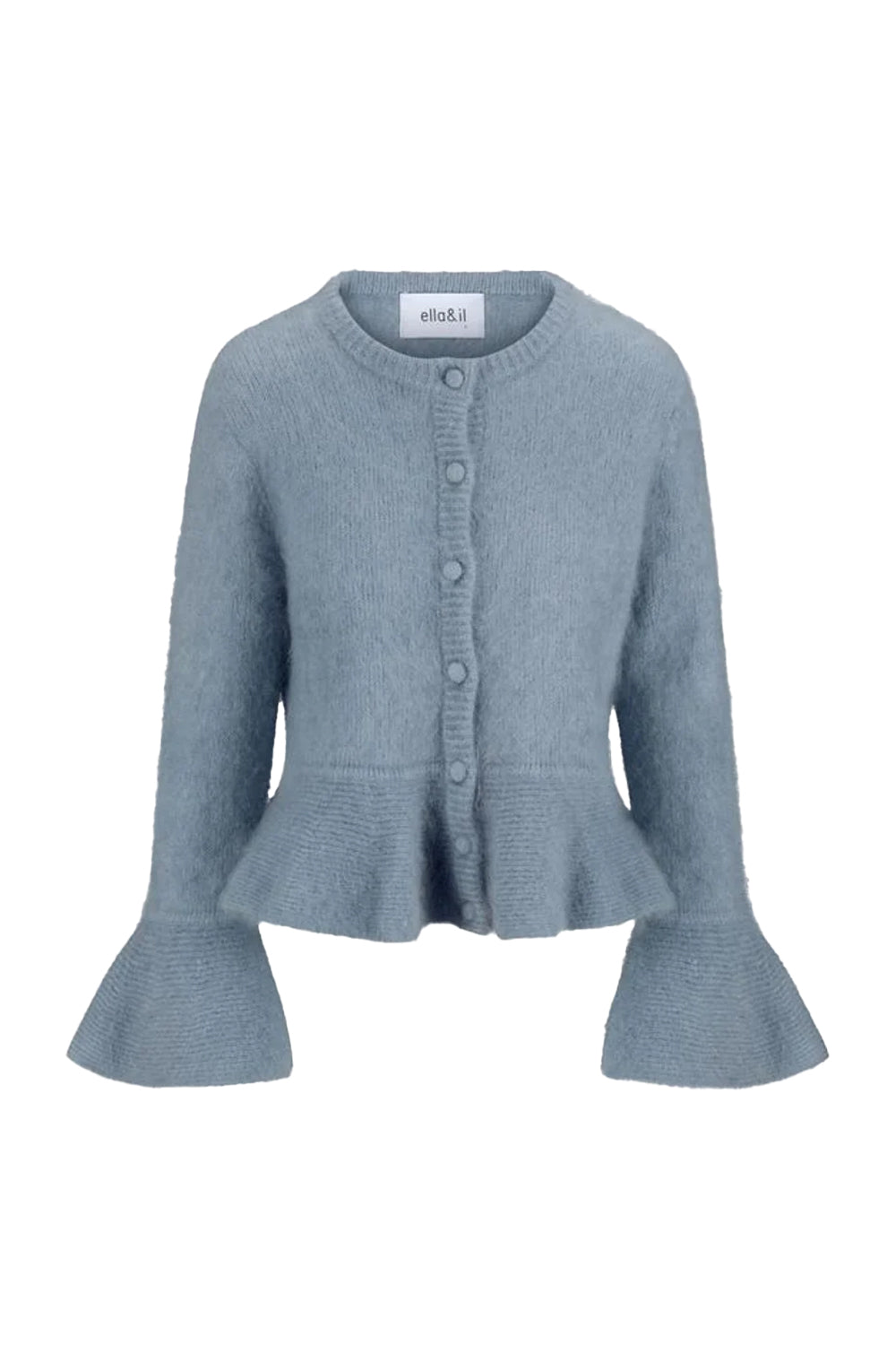 Maren Chunky Cardigan Denim Blue