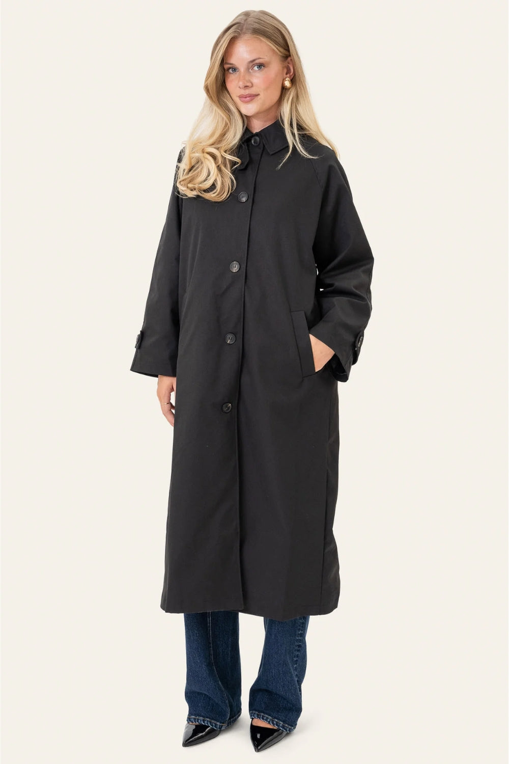 AvaIc Trenchcoat Black