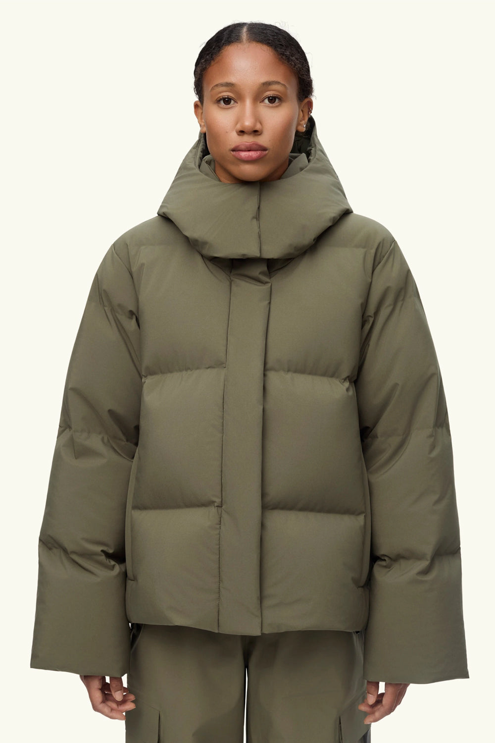 Selje down jacket Grape leaf