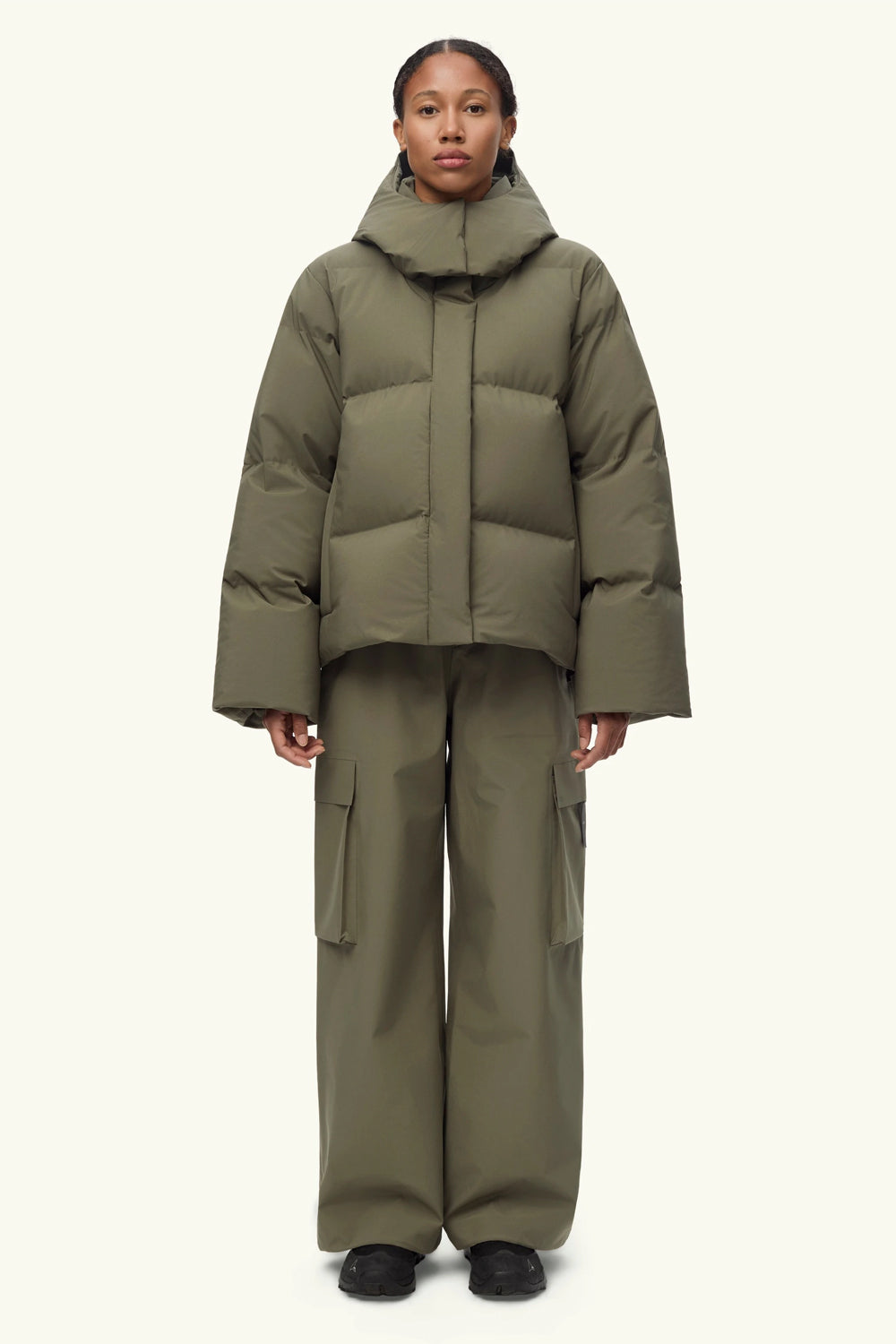 Selje down jacket Grape leaf