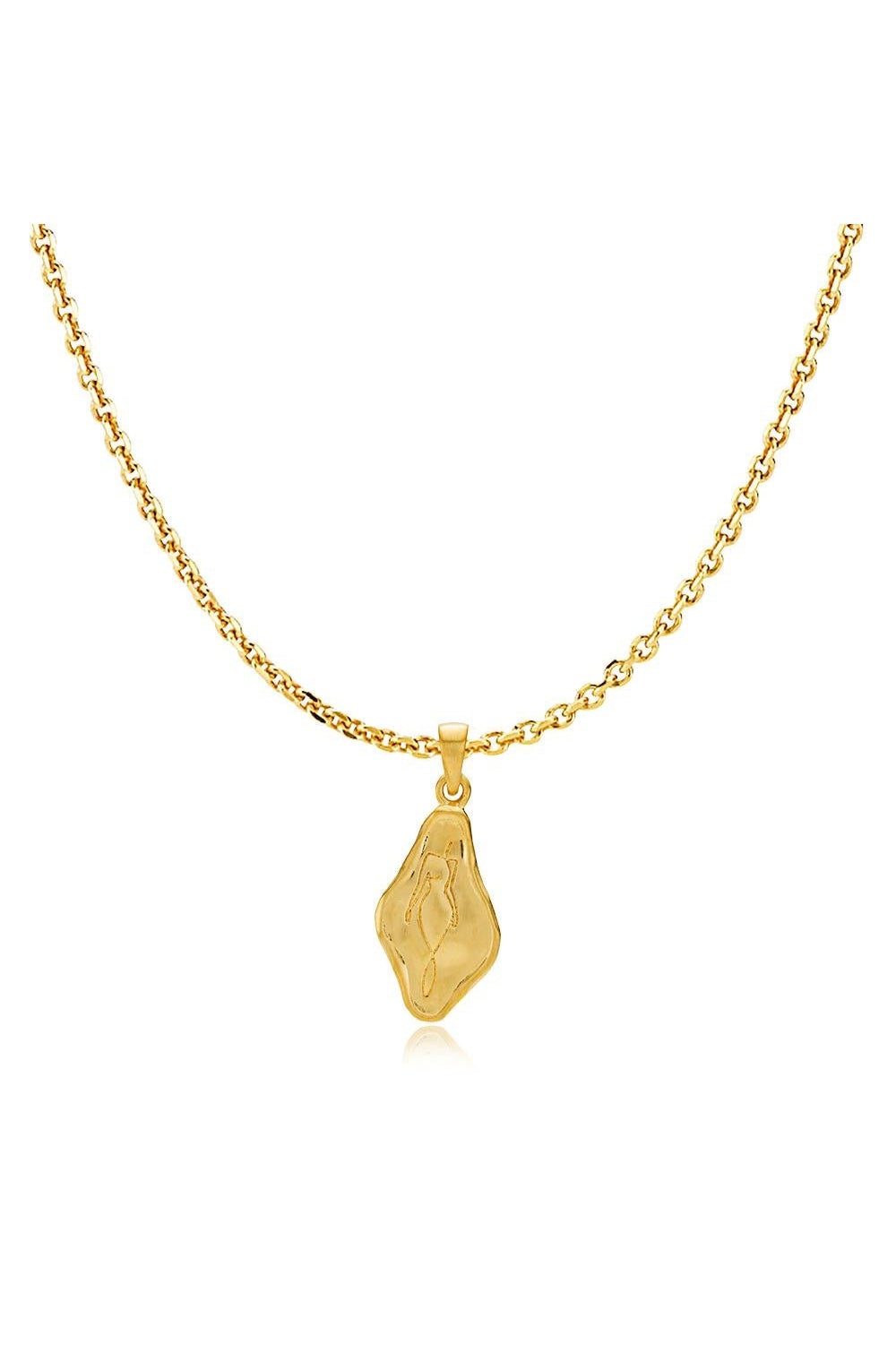 Bentsen-By-Sistie-Chain-With-Pendant-Gold