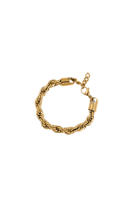 Twisted-Bracelet-Gold